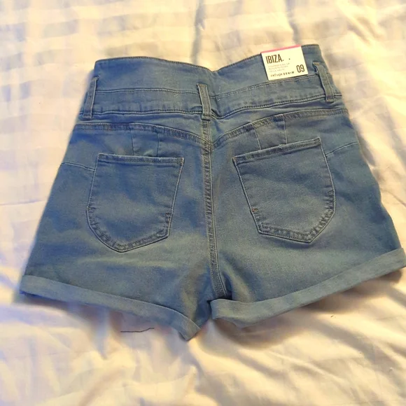 Urban planet blue jean shorts size US9 - Picture 2 of 3